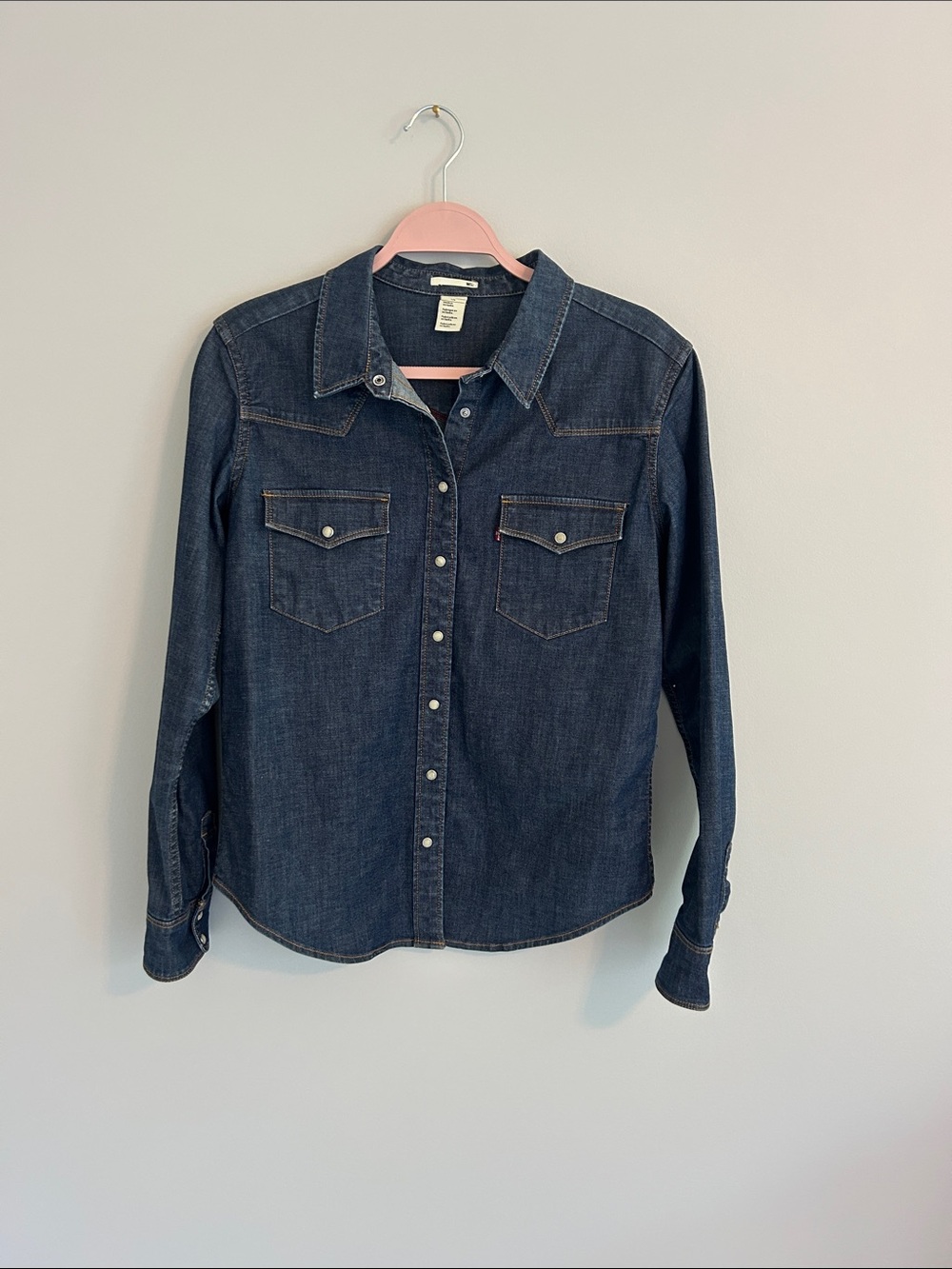 Levi’s Denim Western Shirt Size Large